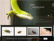 Tablet Screenshot of kammerjaeger-deutschland.com